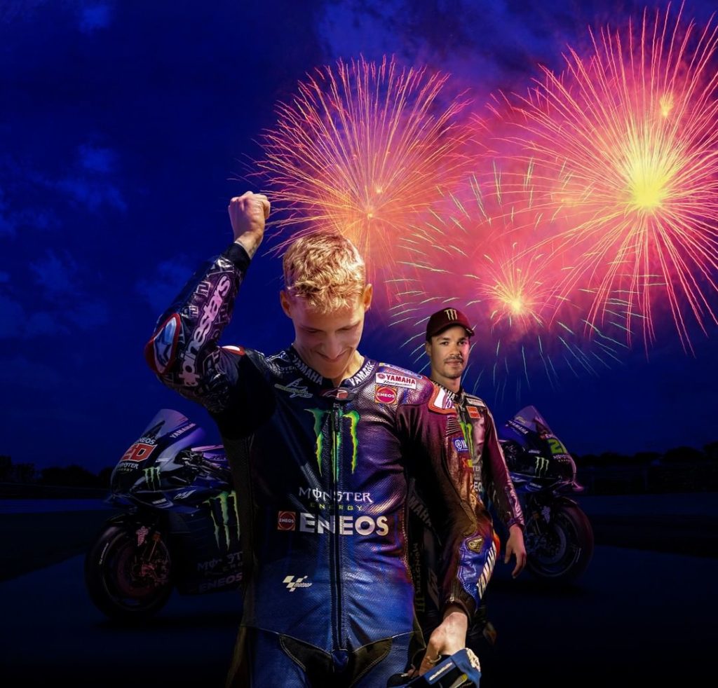 We wish you all a happy and healthy 2022! 

#MonsterYamaha | #MotoGP...