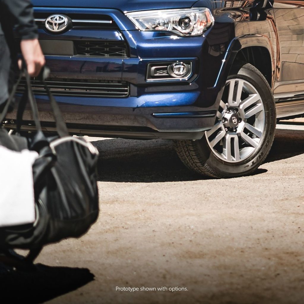 Loaded with attitude. #4Runner #TRD Sport #LetsGoPlaces...