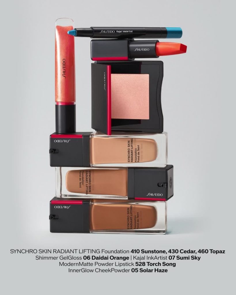 Brighten up with luminous skin and bold color. Try: SYNCHRO SKIN RADIANT LIFTING...