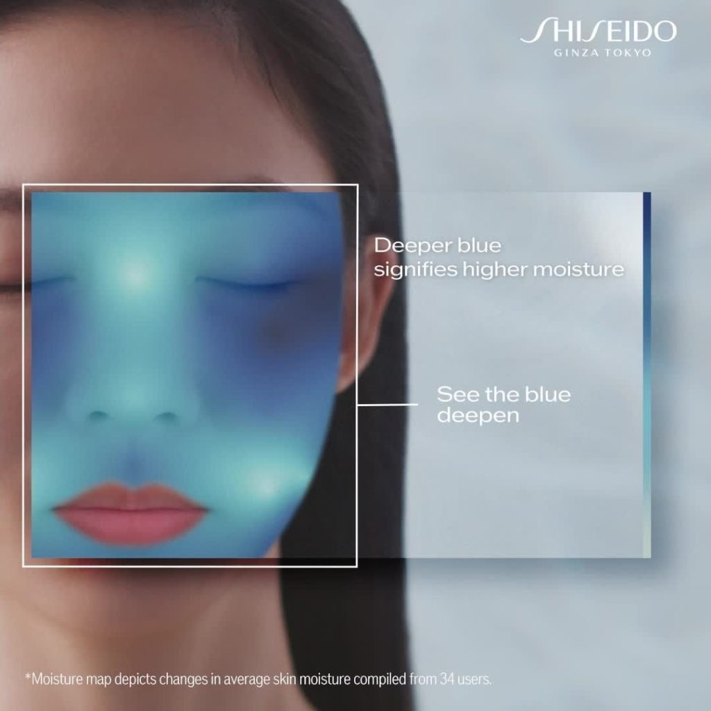The deeper the blue, the higher the moisture level.⁣
⁣
Awaken your inner hydrati...