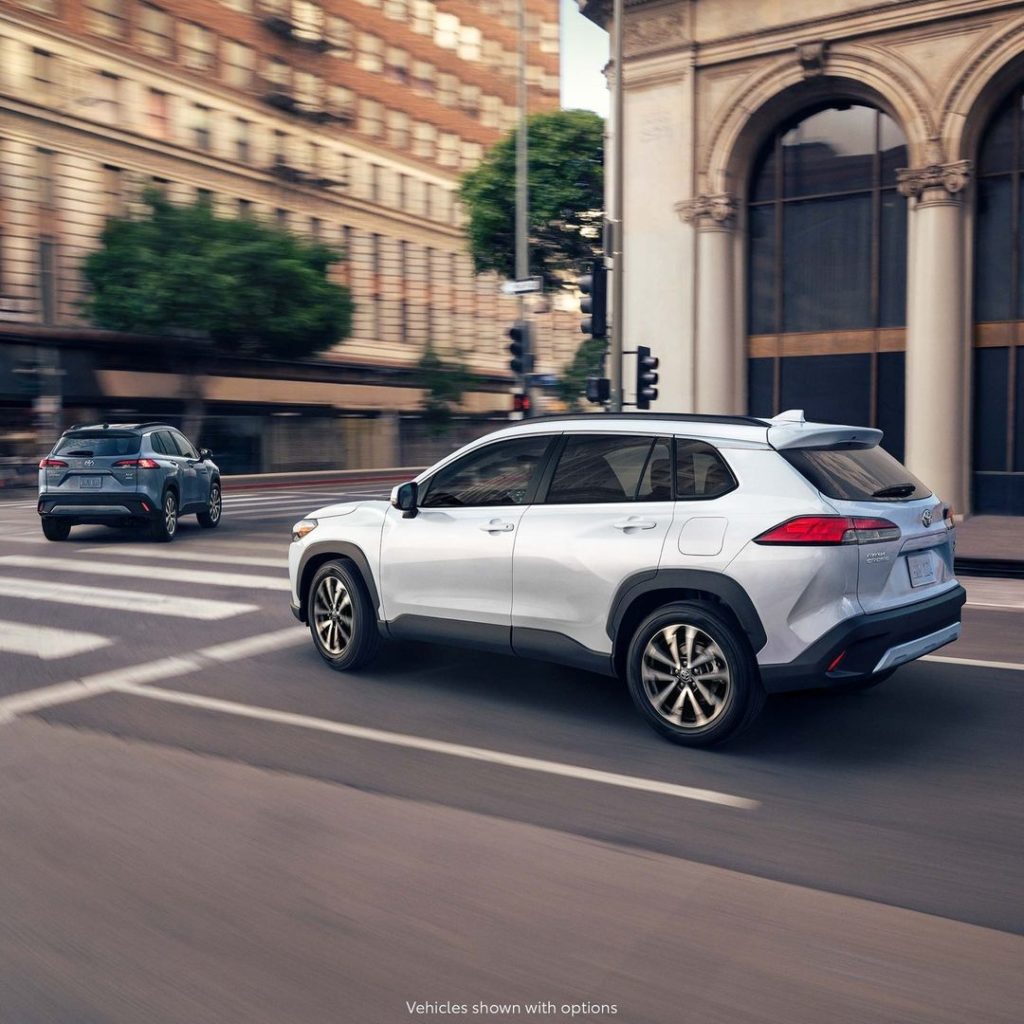 The first-ever 2022 #CorollaCross is perfect for every turn in life! #LetsGoPlac...