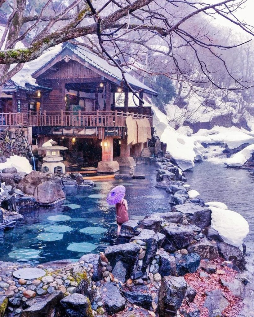 Some onsen inspiration as we make our way through winter here in Japan!  Locati...