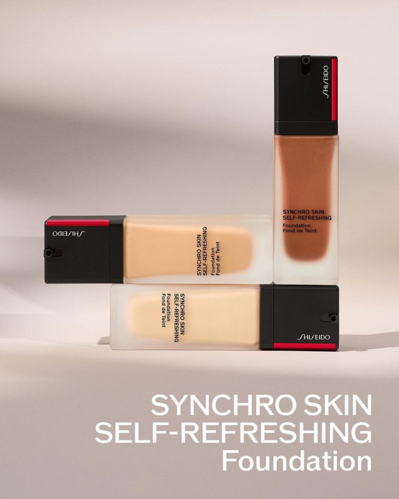 SHISEIDO: Set it and forget it with SYNCHRO SKIN SELF-REFRESHING Foundation. This transfer… Set it and forget it with SYNCHRO SKIN SELF-REFRESHING Foundation. This transfer...