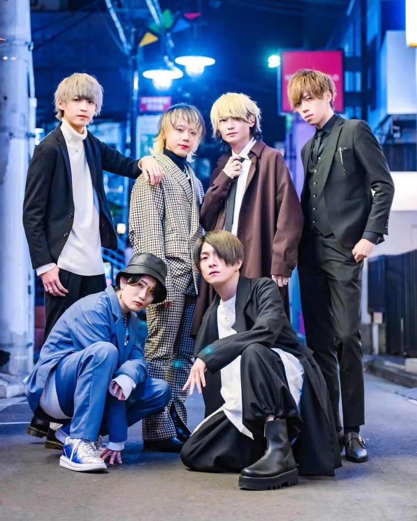We met this group of fashionable Japanese hosts on the street in Harajuku after ...