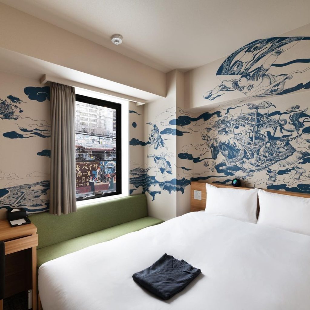 Visit Japan: Looking for a hotel room with a little artistic flair? Do we have the place for … Looking for a hotel room with a little artistic flair? Do we have the place for ...