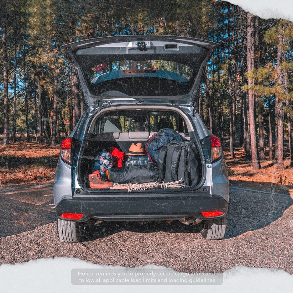 Packed and ready for the great outdoors. #HondaHRV...