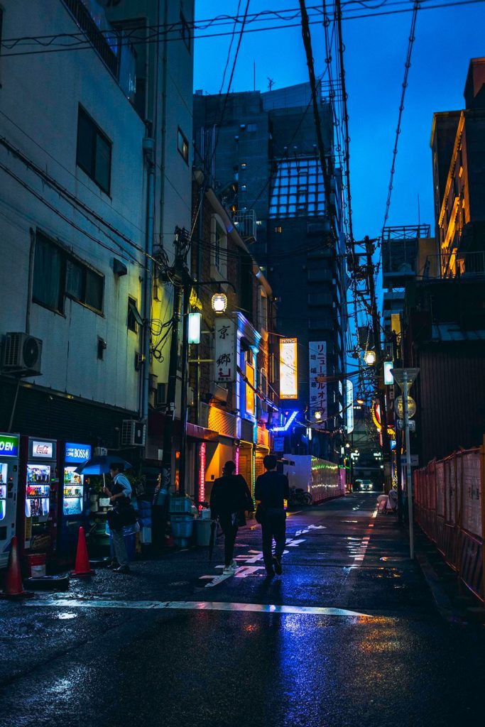 Back streets of Osaka [OC]