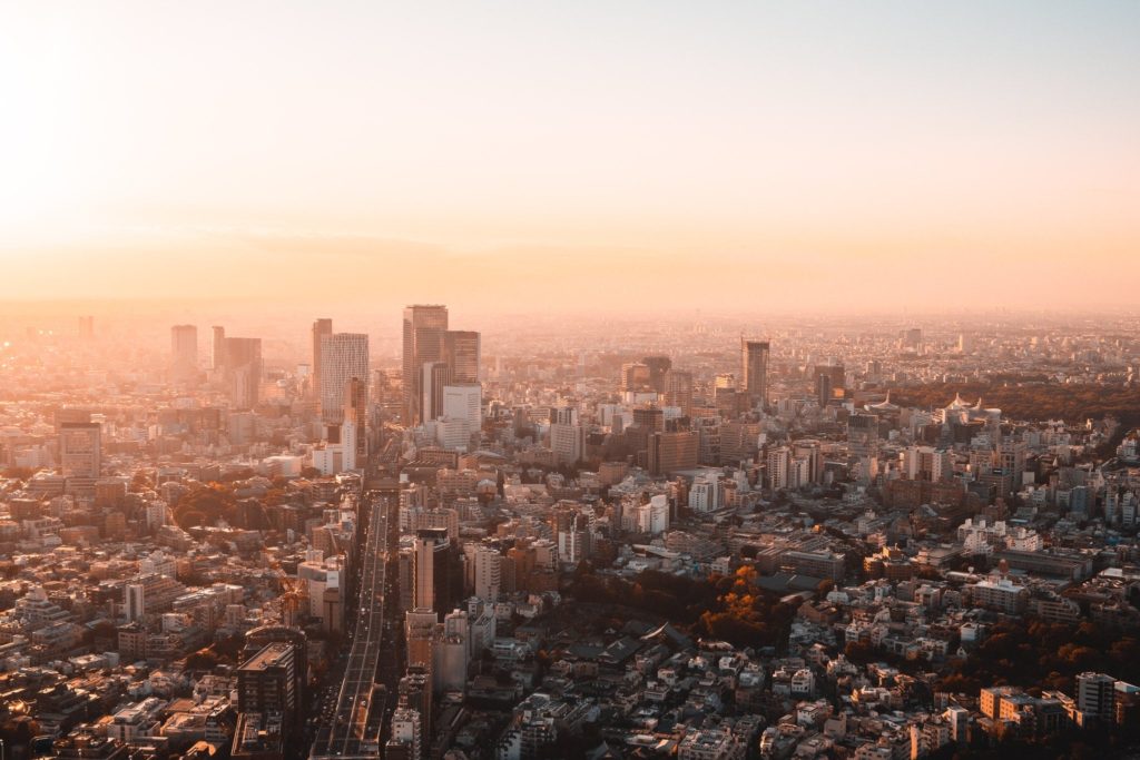 [OC] Tokyo Sunset from Roppongi Hills
