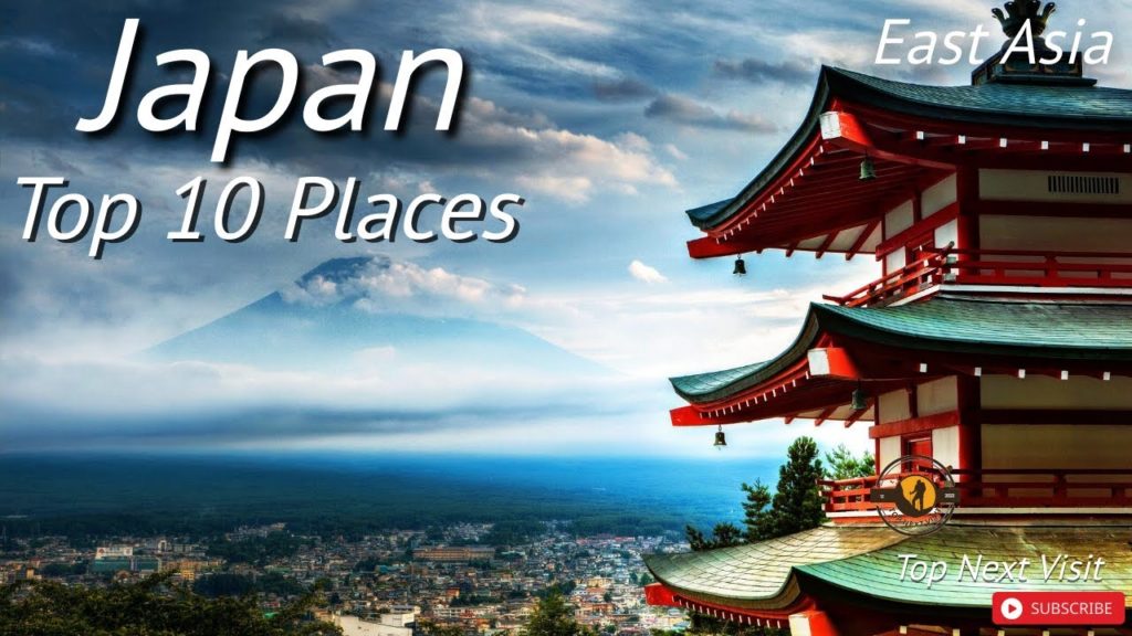 Top 10 Tourist Destinations In Japan  |Country in East Asia |Top Next Visit |In HD 1080p