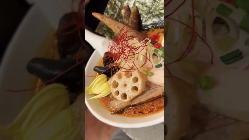 Soup curry ramen in Japan #shorts