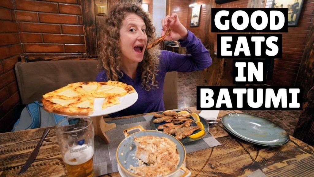 Traditional Adjarian Food in Batumi | Lazuri Khachapuri, Red Mullet, Sinori | Georgian Food Tour Traditional Adjarian Food in Batumi | Lazuri Khachapuri, Red Mullet, Sinori | Georgian Food Tour