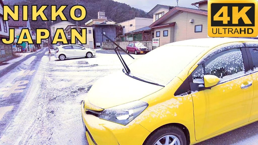 [4K] Strolling Around Nikko Station | Nikko Tochigi Japan Winter | Japan Light Snow Walk 2022