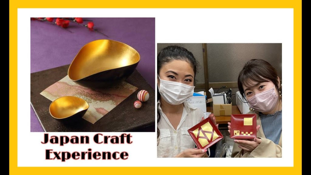 Japan’s Cultural Craft Experience in Kyoto using Gole Leaf; 京都、金箔で工芸品作り! Japan’s Cultural Craft Experience in Kyoto using Gole Leaf; 京都、金箔で工芸品作り!