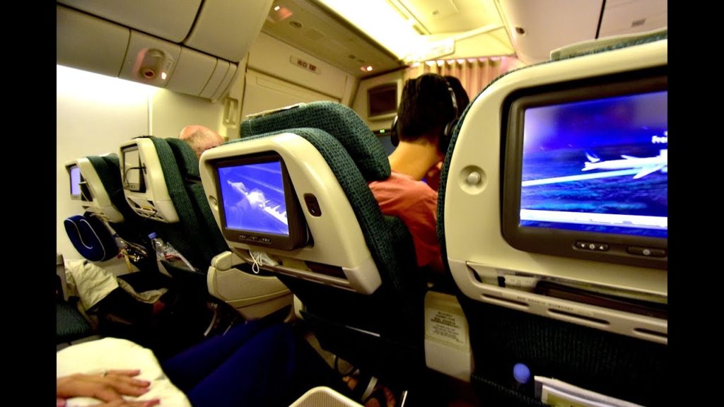 Premium Economy | Cathay Pacific CX880 Hong Kong to Los Angeles Boeing 777-300ER (Review#29)