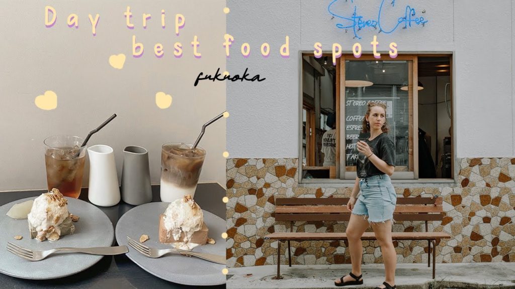 Living in Japan Cafe Hopping + Climbing Big Budha Fukuoka Best Curry Ever