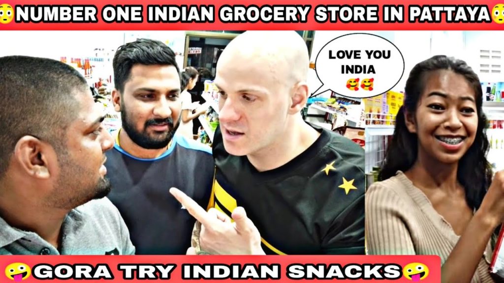 😜 INDIAN GROCERY STORE IN PATTAYA 😜 India travel to Thailand _ Hindi Travel Vlogs _ Thailand Pattaya