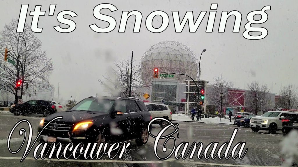 It's SNOWING all over Vancouver Canada | Winter Storm Watch