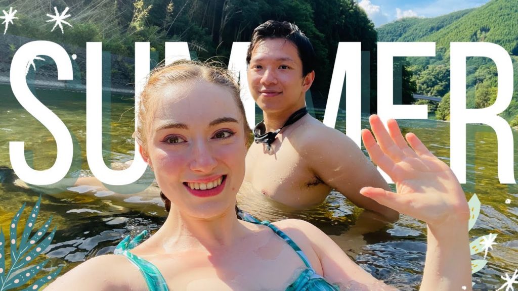 Our Summer Life in Japan! Swimming date with boyfriend in Nara 『International Couple』 #summerinjapan Our Summer Life in Japan! Swimming date with boyfriend in Nara 『International Couple』 #summerinjapan