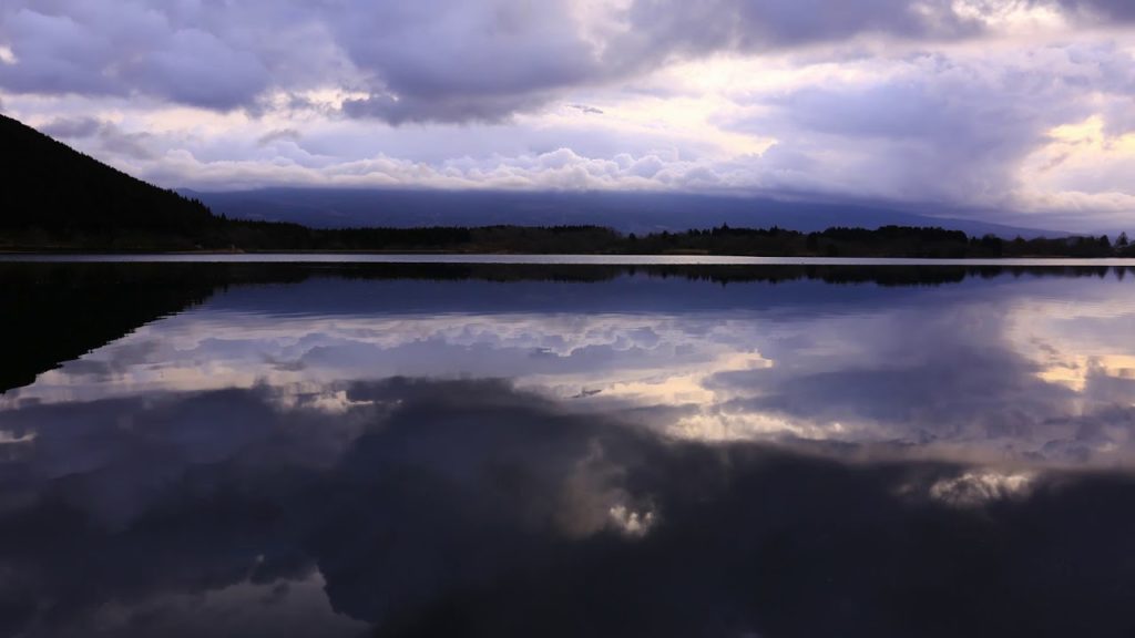 Japan 1 Minute Travel Mt.Fuji Lake Tanuki-ko