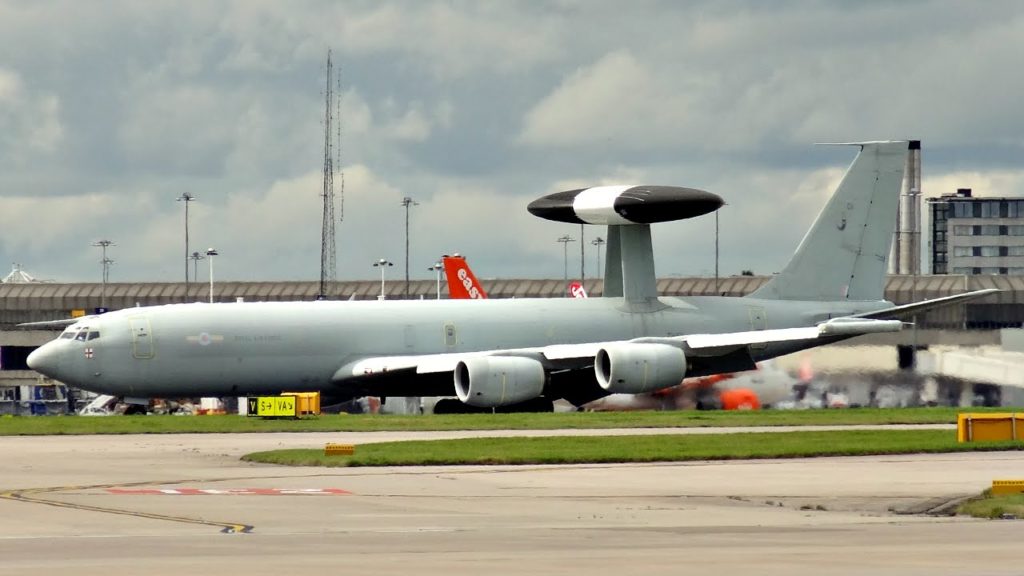 AWACS Boeing E-3 Sentry at Manchester Airport | Royal Air Force Military Aircraft | ✈ AWACS Boeing E-3 Sentry at Manchester Airport | Royal Air Force Military Aircraft | ✈