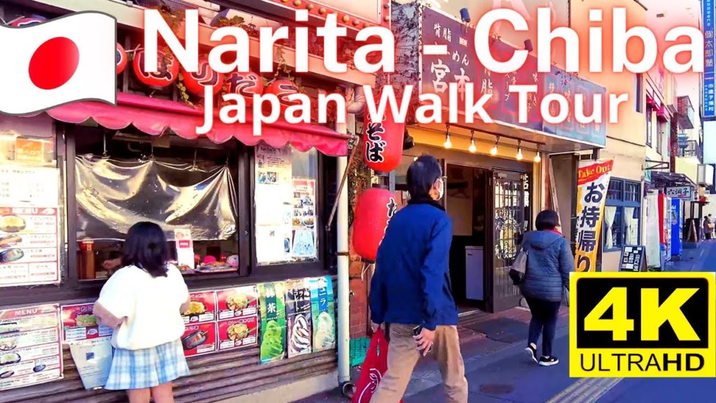 [4K] Walking Tour Around NARITA Station | Sunny Winter Day in Chiba, Japan | Japan Walking Tours