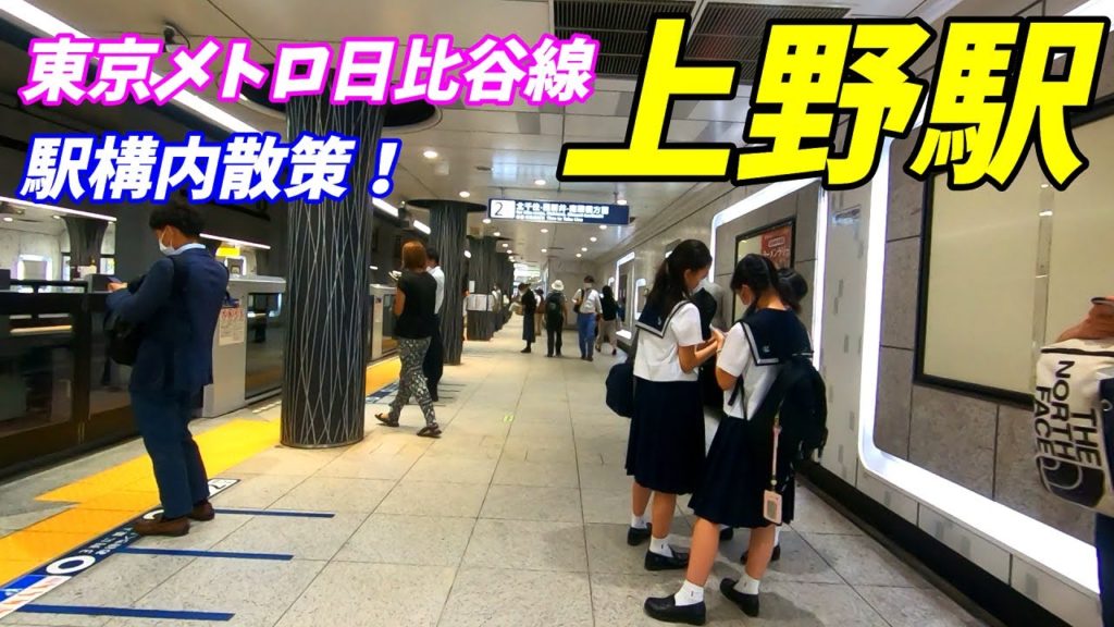 日比谷線、上野駅構内を散策!(Japan Walking around Ueno Station) 日比谷線、上野駅構内を散策!(Japan Walking around Ueno Station)