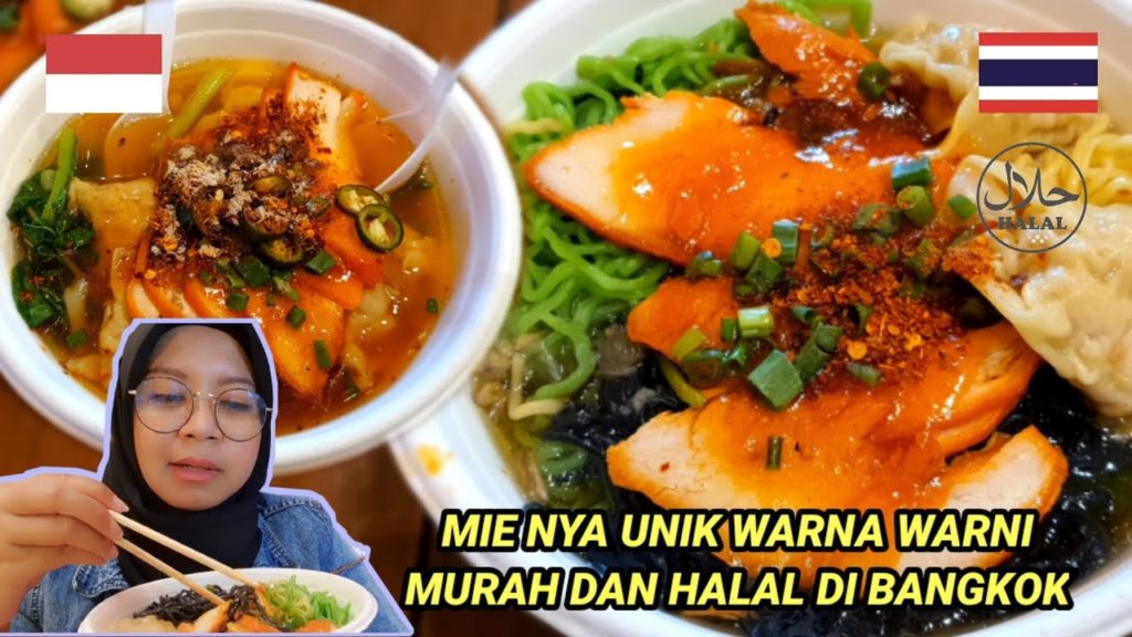 MY FAVORITE COLORFUL CHICKEN NOODLES IN ICONSIAM | CHEAP AND HALAL FOOD RECOMMENDATION IN BANGKOK MY FAVORITE COLORFUL CHICKEN NOODLES IN ICONSIAM | CHEAP AND HALAL FOOD RECOMMENDATION IN BANGKOK