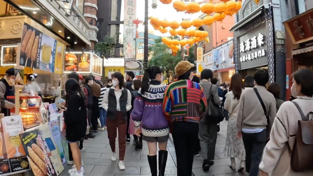 【4K】Barrio chino de Yokohama