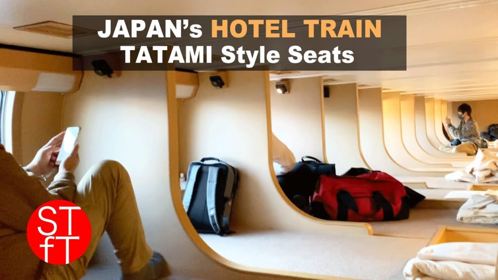 Japan's CAPSULE Hotel Train – BEST Experience for the Unique Style Seats!|Osaka to Tokyo Japan's CAPSULE Hotel Train - BEST Experience for the Unique Style Seats!|Osaka to Tokyo