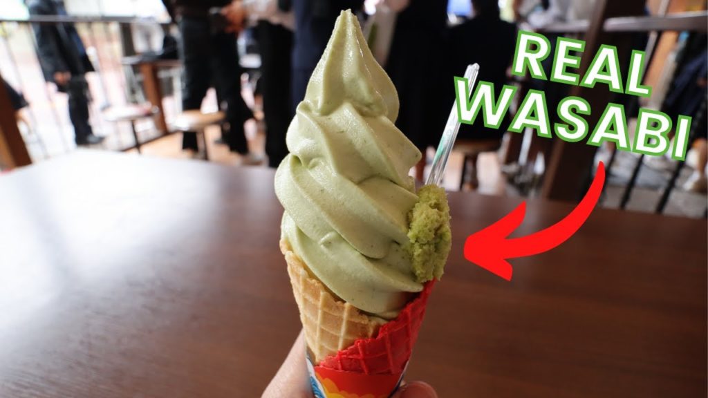 Exploring Wasabi Farm and WASABI FOOD in Nagano, Japan (A Wasabi Ice Cream !?) Exploring Wasabi Farm and WASABI FOOD in Nagano, Japan (A Wasabi Ice Cream !?)