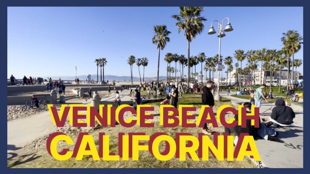 VENICE BEACH | Walking Tour | USA Travel | Winter 2022 | HD