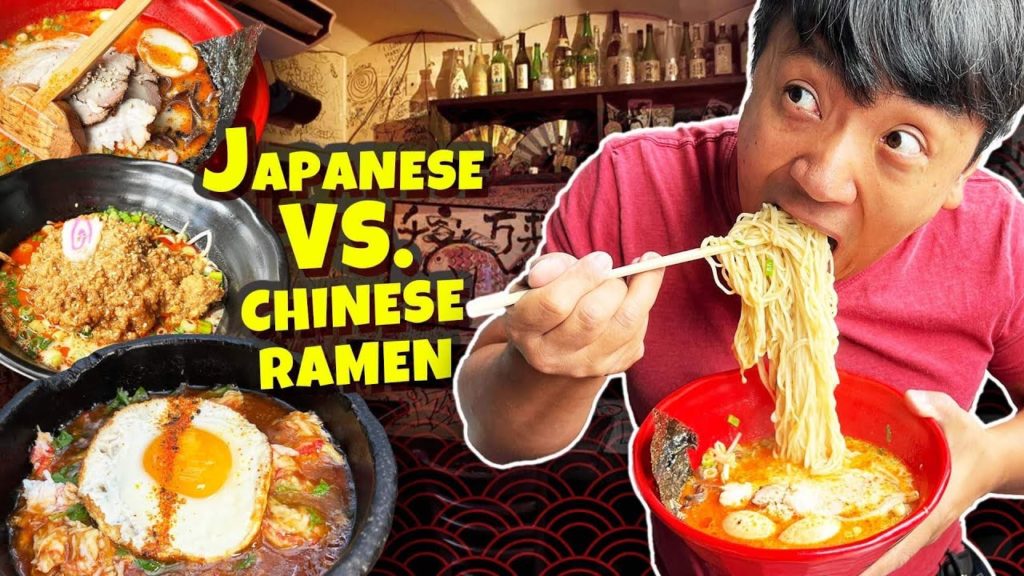 JAPANESE vs. CHINESE Ramen Noodles & A5 WAGYU BEEF BBQ | BEST RAMEN in Miami!?