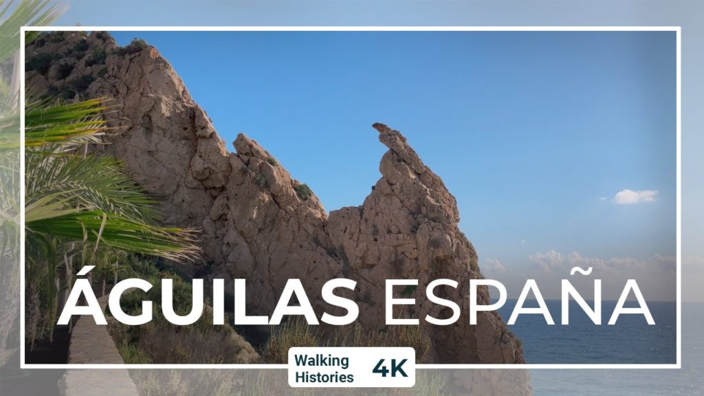 4K Walking Tour Aguilas, Espana | Pico de la Aguilica - Puerto | Murcia Spain Beach Walk