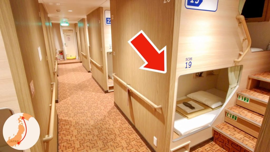 Japan's Overnight Capsule Ferry 😴🛳 24 Hour Travel from Tokyo to Hokkaido 商船三井フェリー さんふらわあ 船旅 大洗→苫小牧 Japan's Overnight Capsule Ferry 😴🛳 24 Hour Travel from Tokyo to Hokkaido 商船三井フェリー さんふらわあ 船旅 大洗→苫小牧