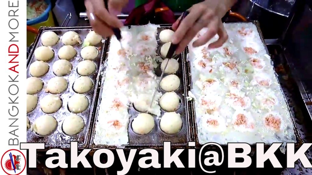 Takoyaki - Japanese Street Food @ Wang Lang Market Bangkok