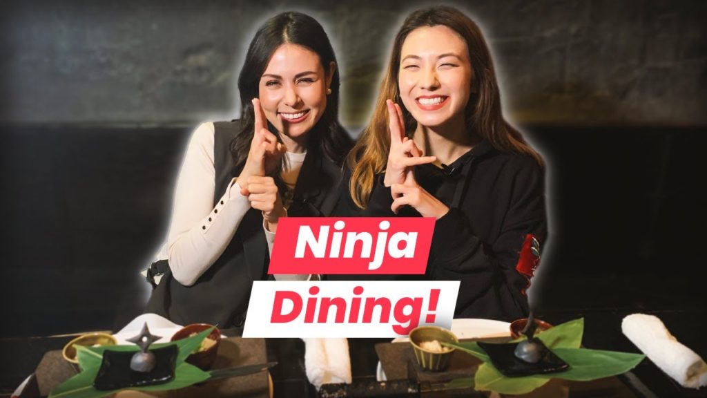 Dining With Ninjas: Full Course Menu at Ninja Restaurant in Tokyo!