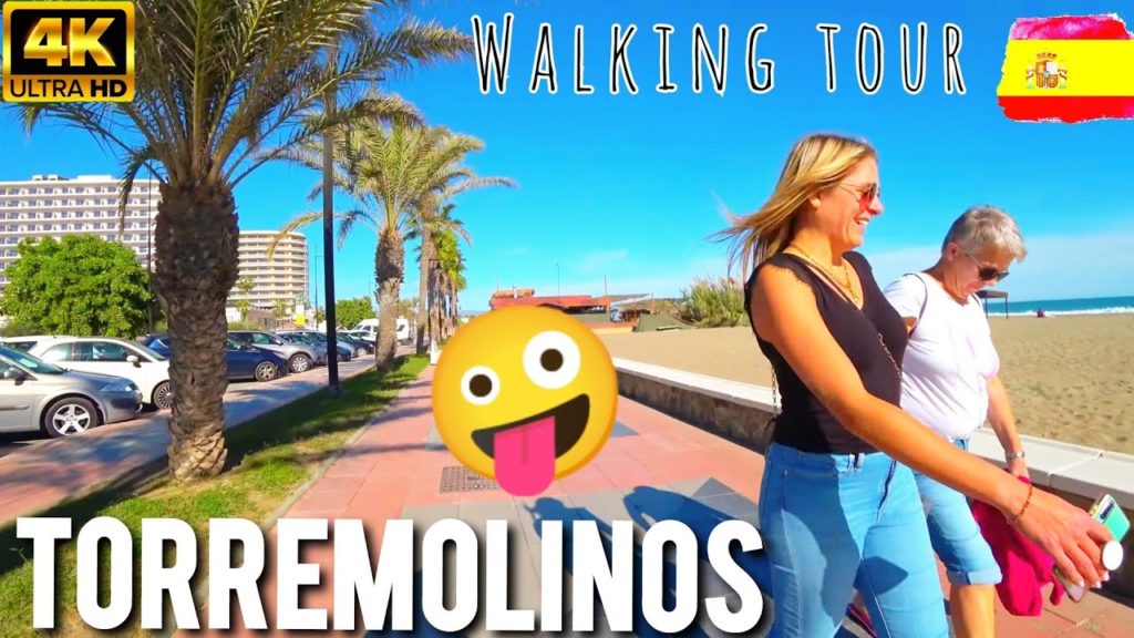 Torremolinos Beach 🏖️ Walking Tour 4K February 2022 Torremolinos Beach 🏖️ Walking Tour 4K February 2022