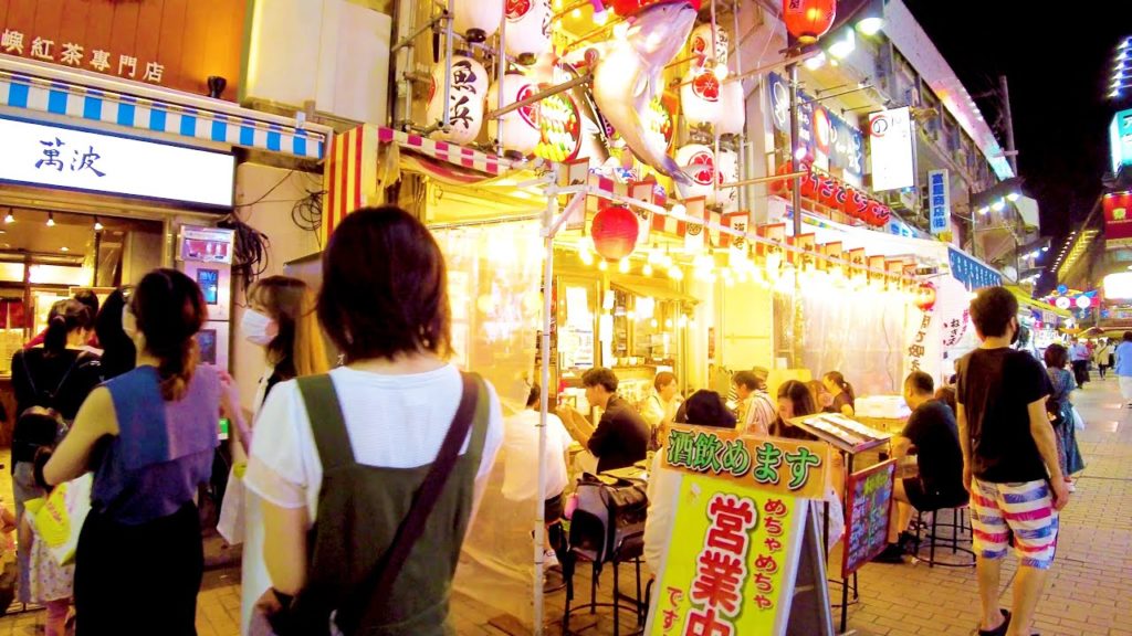 [Ueno Walk in Tokyo] Night spot ♪ (4K ASMR non-stop)