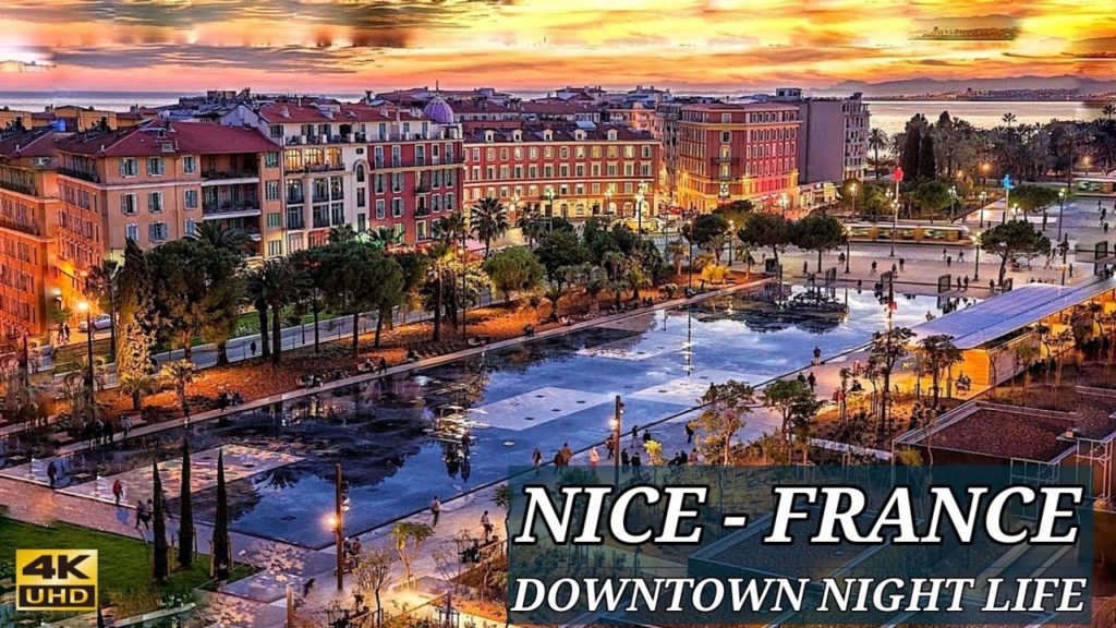 Nice 🇨🇵 France - Historic Downtown Walking Tour 4k Ultra HD
