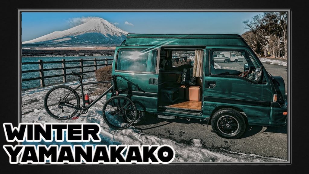 Van Trip Japan - Lake Yamanaka Winter Travel Vlog