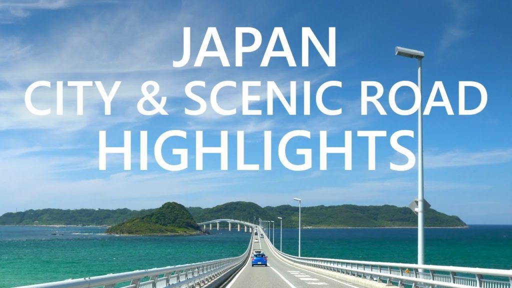 4K Japan City & Scenic Road Highlights