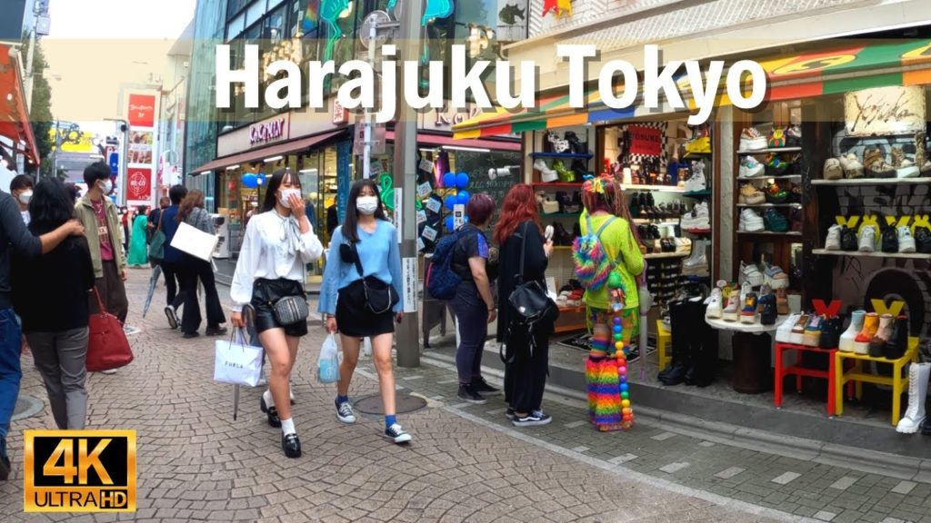 Most popular area from Japanese young girl in Tokyo. Harajuku【4K ASMR】 Most popular area from Japanese young girl in Tokyo. Harajuku【4K ASMR】