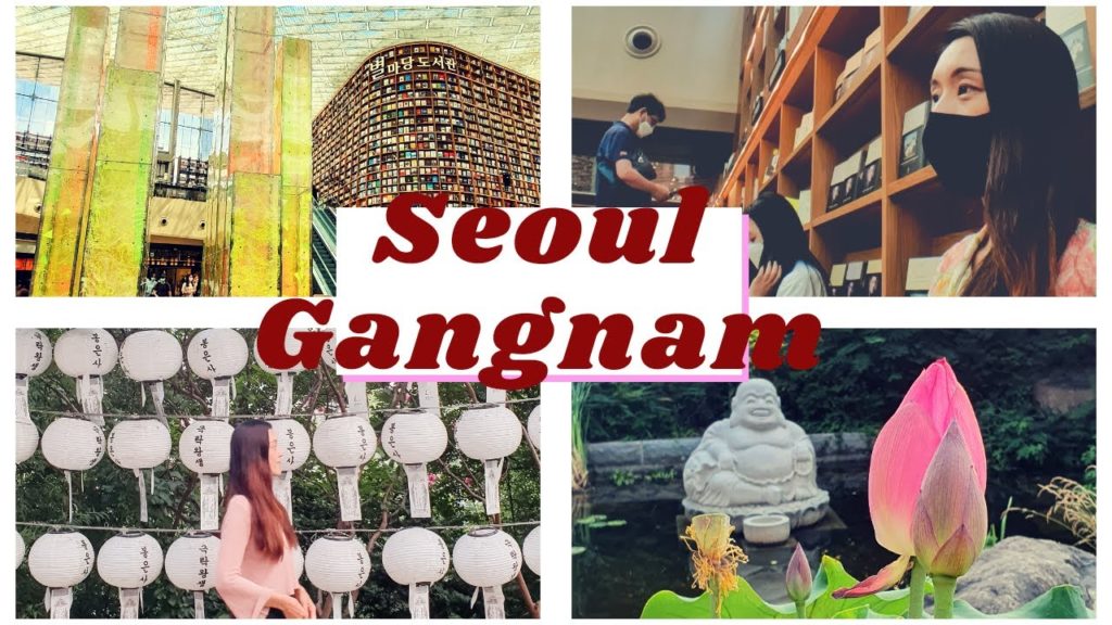 Best of Seoul Gangnam: Coex Mall Anamorphic Illusion, Starfield Library& Bongeunsa Temple