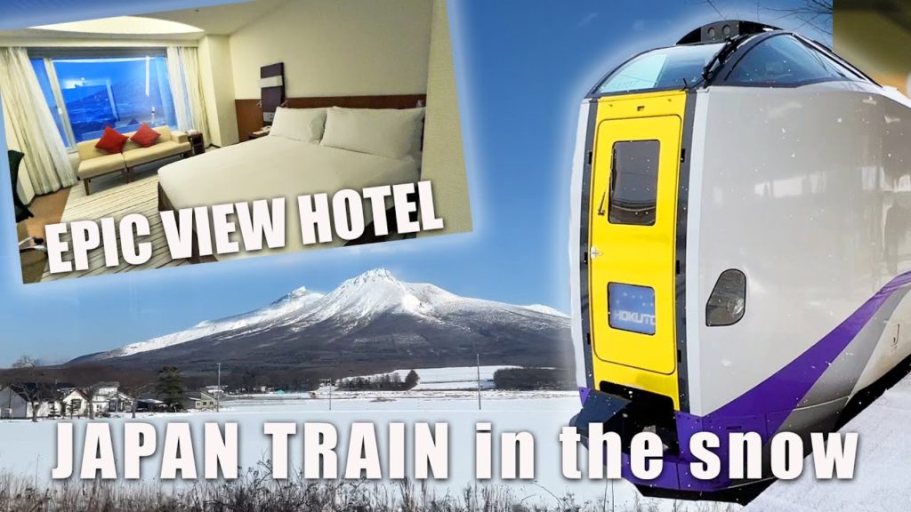 Japan Train Ride Through Snow! Amazing View Hotel Room Tour & Buffet Breakfast Japan Train Ride Through Snow! Amazing View Hotel Room Tour & Buffet Breakfast