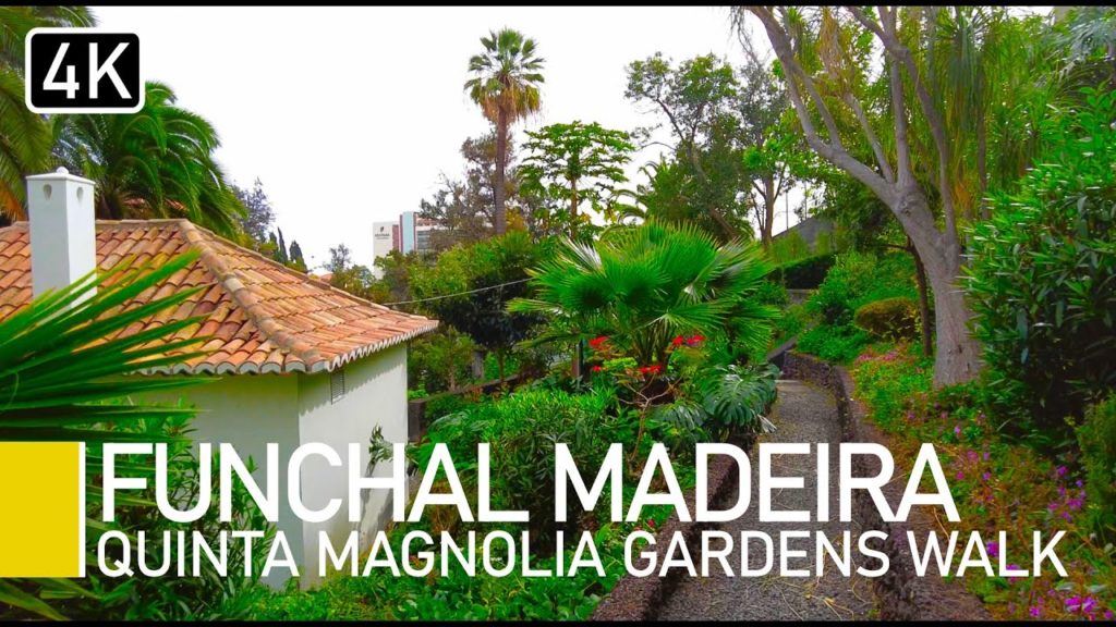 Funchal, Madeira Portugal 2022 walk | Narrated Secret Garden - Quinta Magnólia Garden