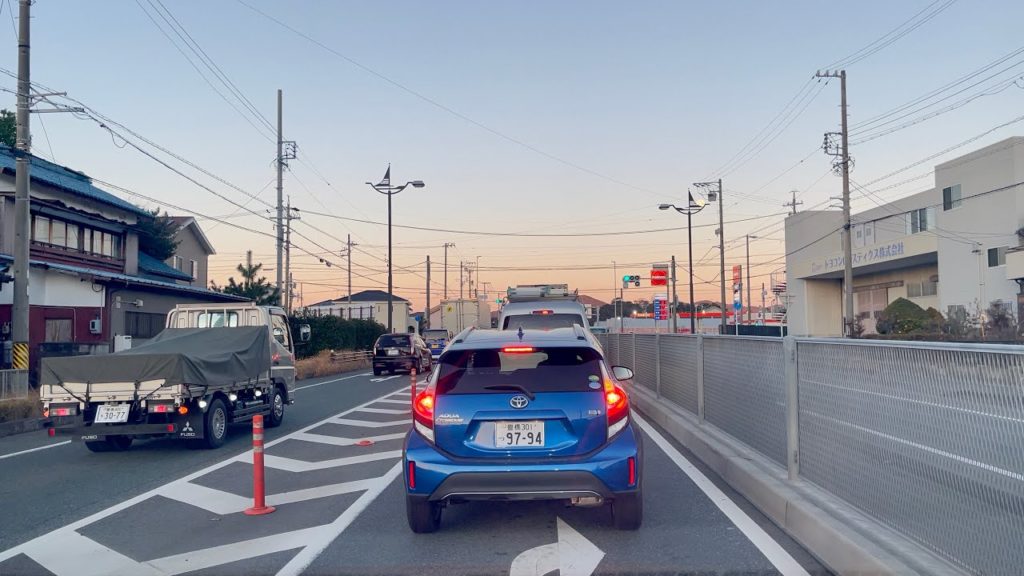 Early Morning Drive | Took a Nap at  LAWSON Toyohashi and Stopover at ENEOS Orange Road Gamagori