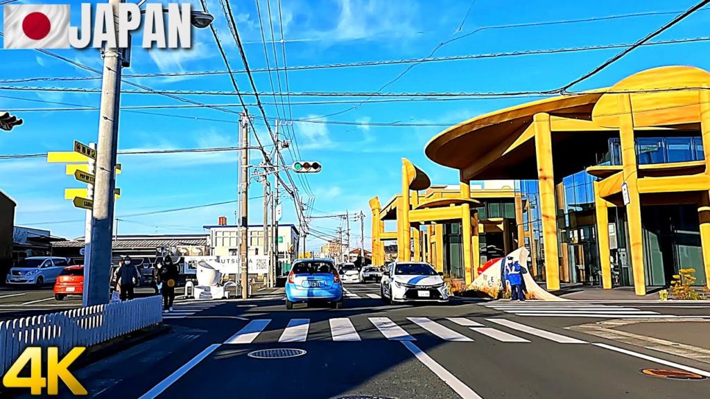 🍰[4K] From Sweets Bank to 🏙️downtown HAMAMATSU, Driving tour Shizuoka, JAPAN, 浜松, うなぎパイ, 春華堂