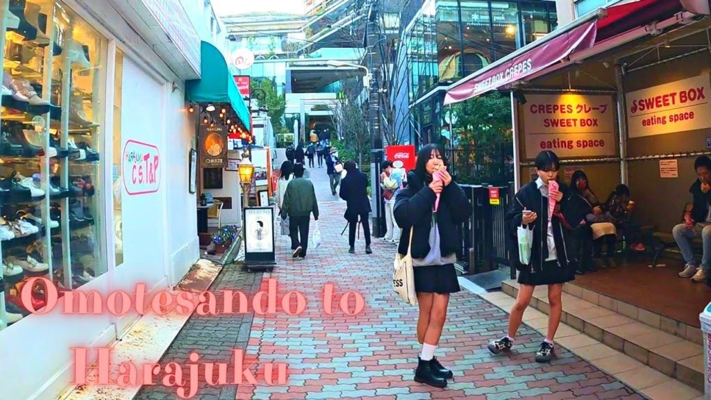 Just walk. Omotesando to Harajuku Tokyo in Japan walking tour.【4K】2.2022