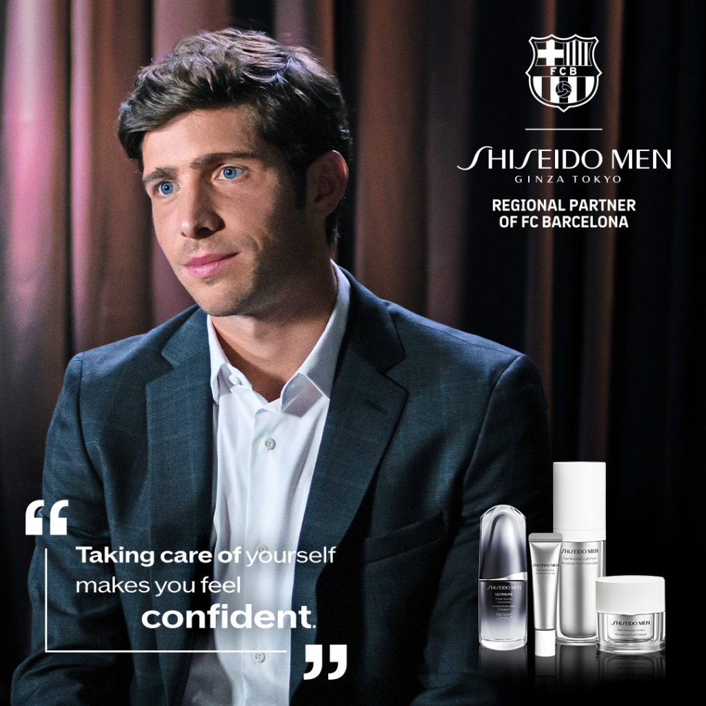 SHISEIDO: “When you go out and you feel well-dressed, with a good appearance, I think that… “When you go out and you feel well-dressed, with a good appearance, I think that...