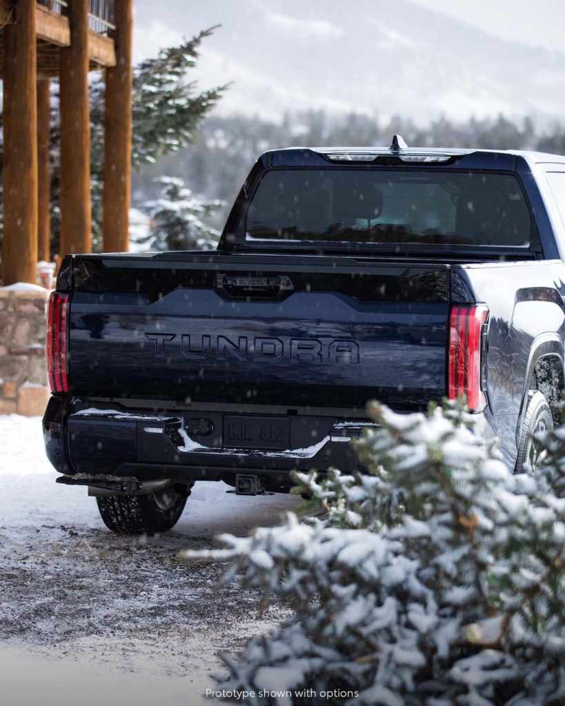 Just chilling.  All-new 2022 #Tundra #LetsGoPlaces...